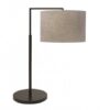 Minimalist black lamp for bedroom or living room