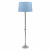 floor lamp with blue shade