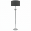 Fibre Chrome Slate Floor Lamp with polished chrome finish