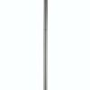 LLF Flynn N Abstract Floor Lamp with nickel base and multi colour abstract printed shade