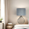 640mm tall statement lamp for bedside or living room styling
