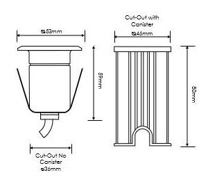 FOREST IP65 Deck Light-LLD-FOREST-SS-WW/WH