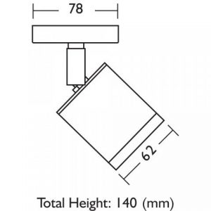 Abby Adjustable Wall Light – LLD-ABBY-BLK/ SS
