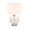 LLT Bonnie bedside lamp clear glass base modern design