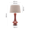 modern-burnt-orange-hourglass-lamp-base