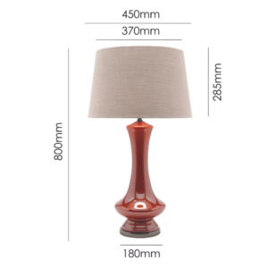 modern-burnt-orange-hourglass-lamp-base