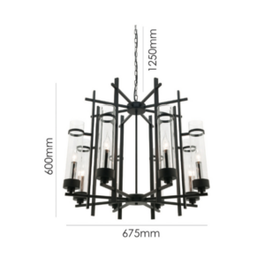 LLP Caviar 8LT Pendant Light