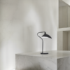 Modern black desk lamp for reading and study spaces