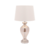Elegant glass table lamp for bedroom or living room