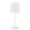 LLT Alice White Bedside Lamp with modern decorative look