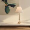 LLT Flute AB Standard Table Lamp with antique brass base