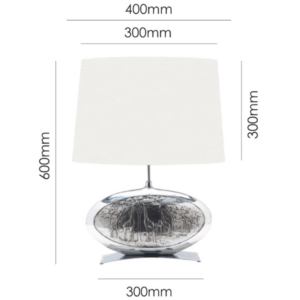 LLT Riff Raff lamp used as modern safari decor in a living room setting