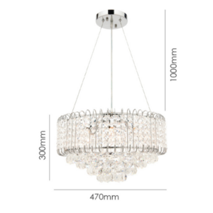 LLP Athena 6Tl Pendant Light