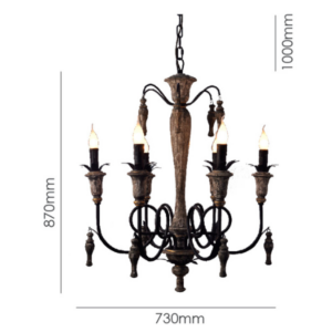 LLP Siding 6LT Pendant Light