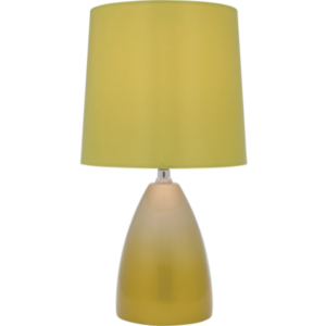 Green tapered shade bedside lamp by Lights & Lamps Australia