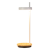 LLT NANO White Wireless Charging Lamp on desk