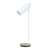 LLT Torcia White Wireless Charging Lamp with USB port
