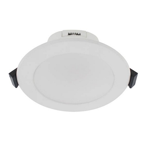 LLD.1001-5-BID 10W LED Downlight Cool White 5000K LED Downlight with Built-in Driver and Plug Dimmable 10W LED Downlight IP44 Bathroom Rated 90mm Cut-out Energy Efficient Ceiling Downlight