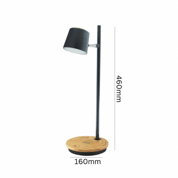 wireless charging table lamp