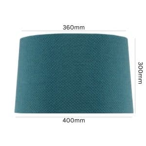 Cheston Marine Blue Woven Tapered Lamp Shade